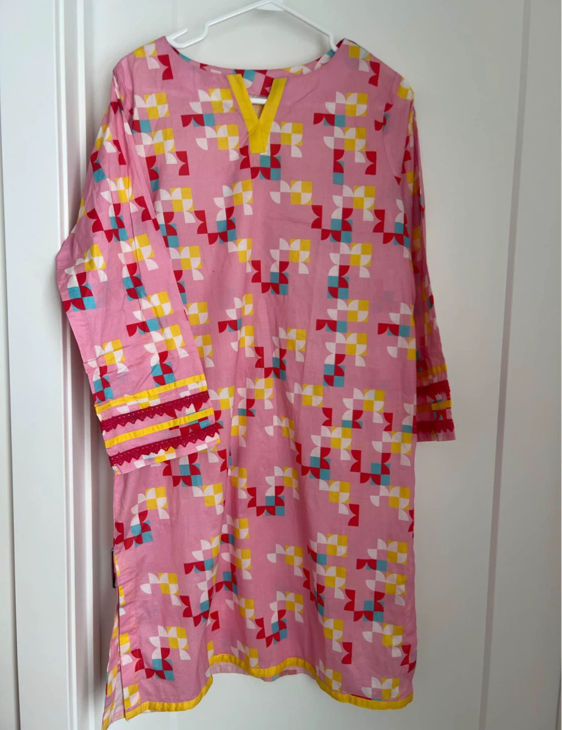 Pink kurti 🌱