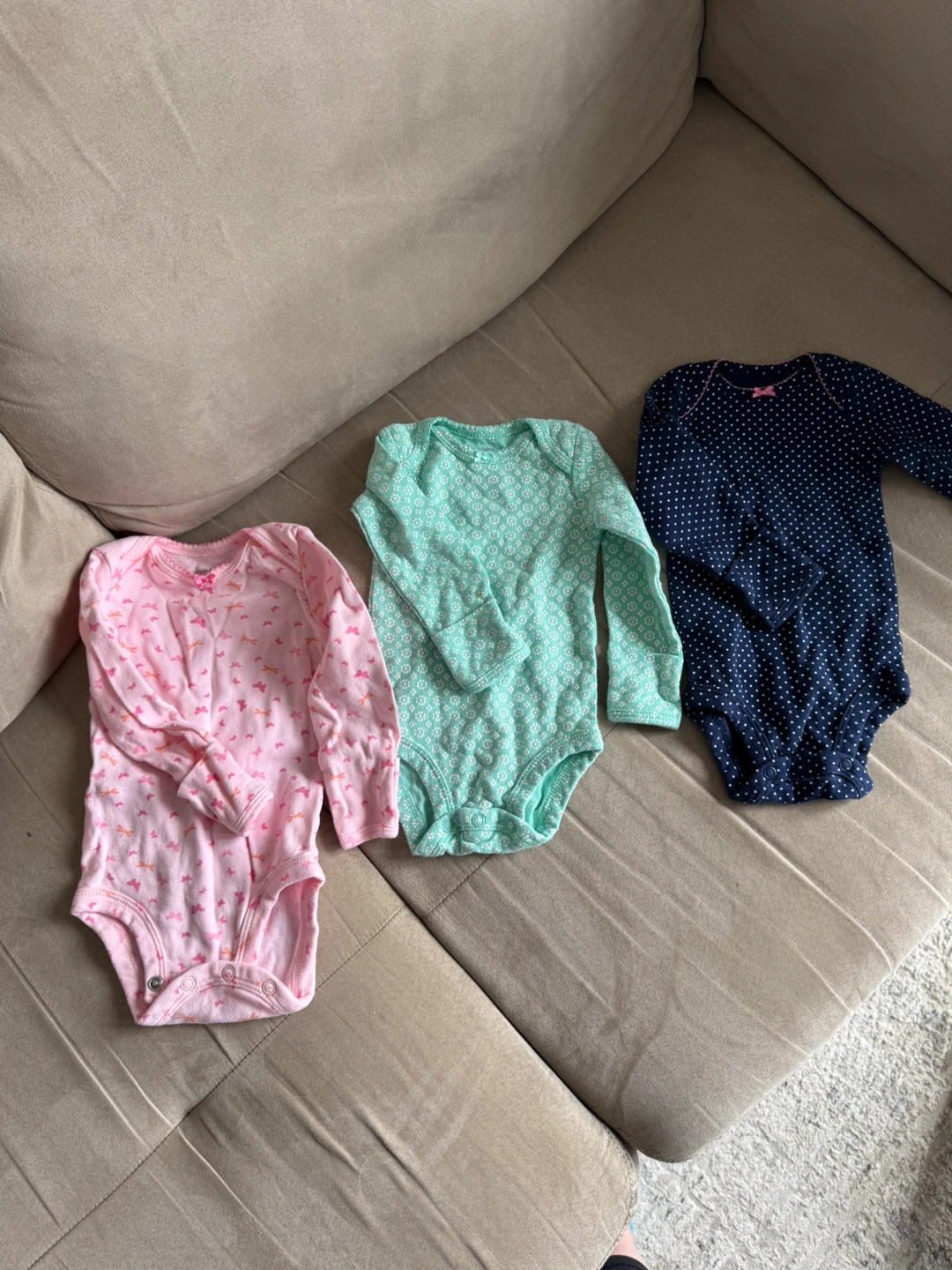 Carter's Baby Bodysuits - 3 Pack