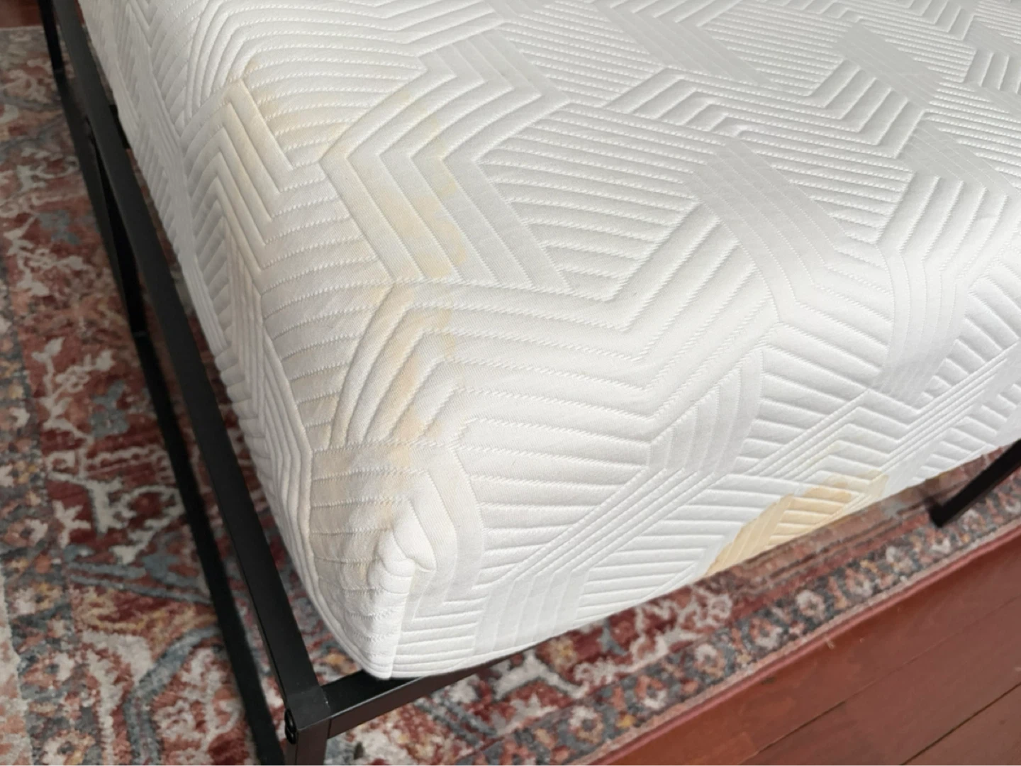 Free full bed frame and mattress - photo 2