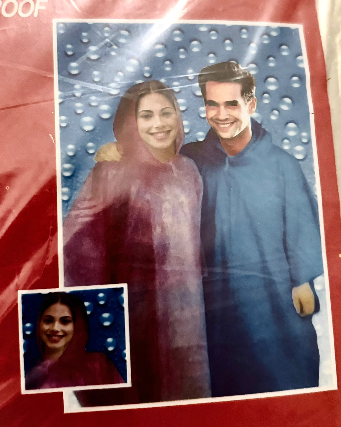🌱5-Pack Adult Rain Ponchos - One Size Fits All, Waterproof Vinyl - photo 2