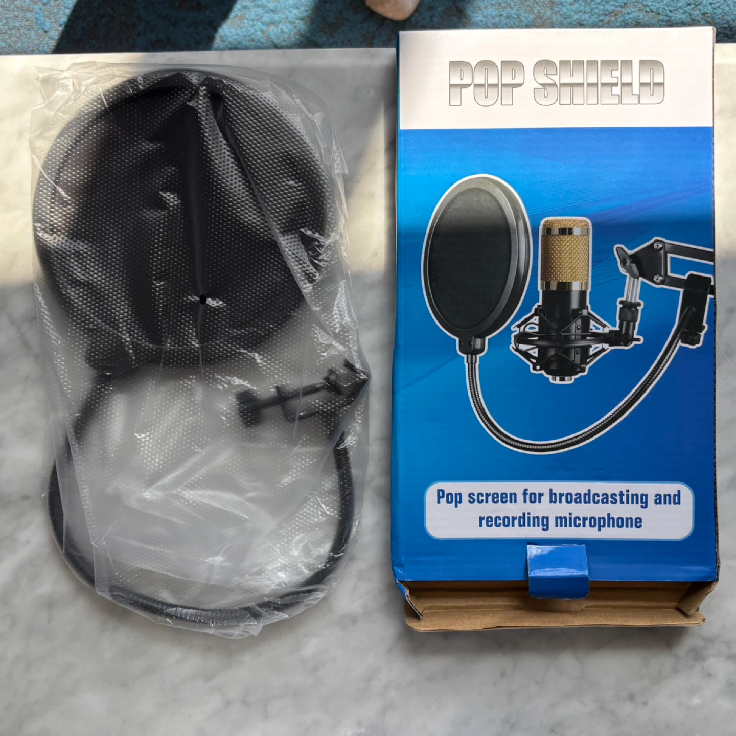 Samson Q2U Microphone  w/ Mic Stand & Pop Shield - photo 4