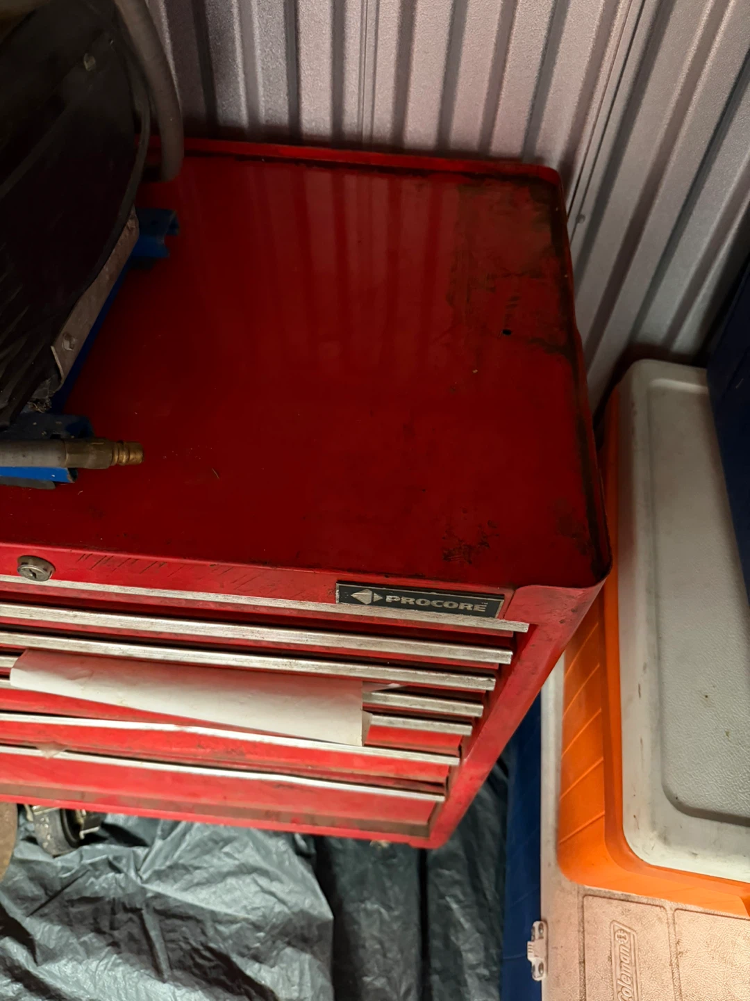 PROCORE Red 7-Drawer Tool Chest - photo 2