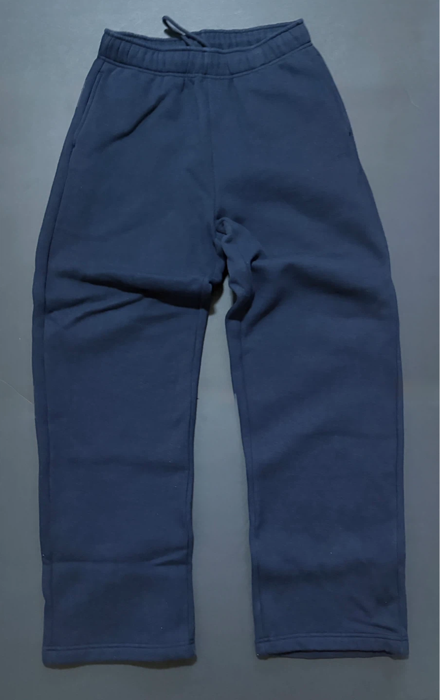 Aritzia sweat fleece size small navy