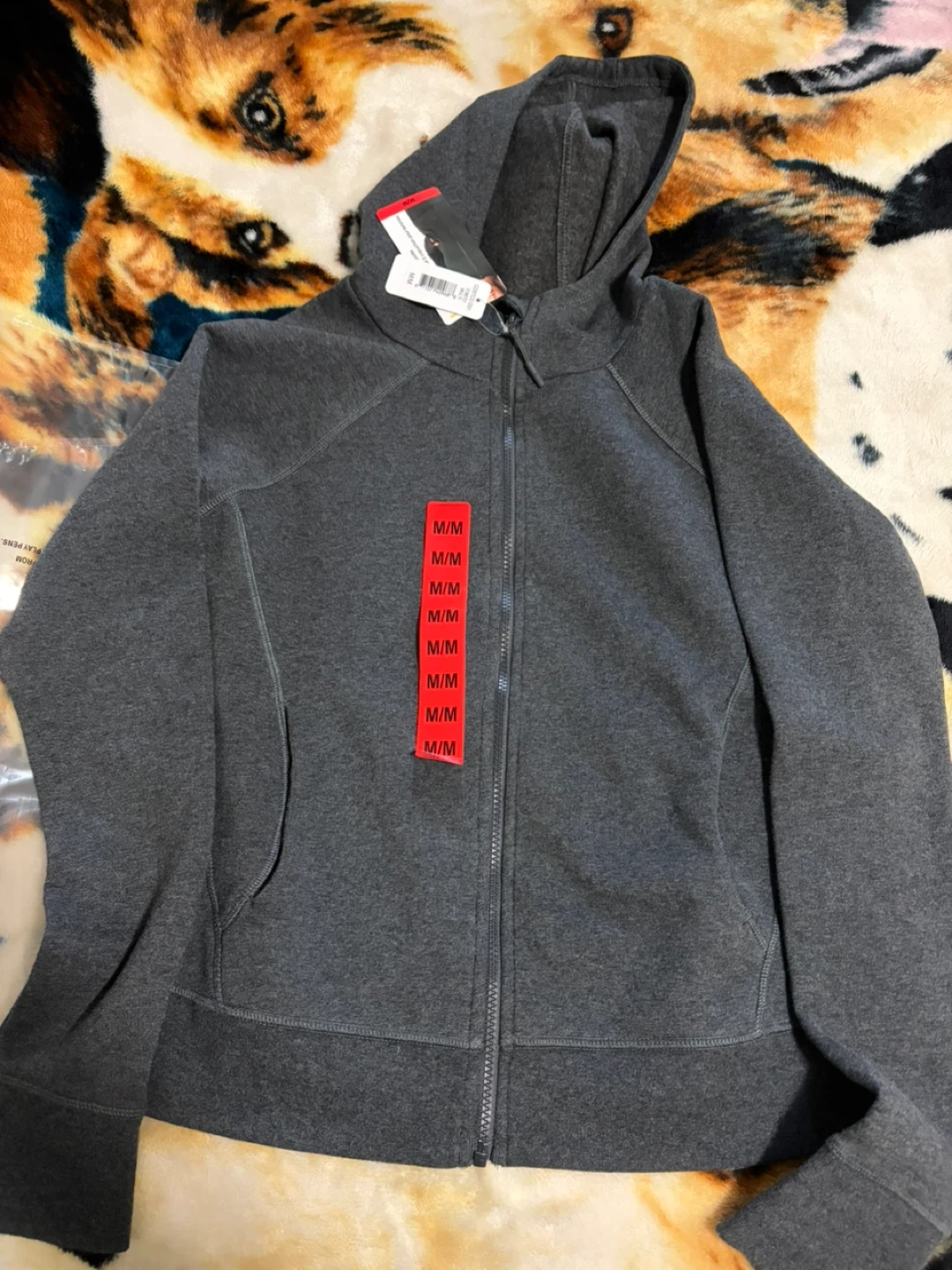 Women's Grey Full Zip Hoodie - M/M - photo 3