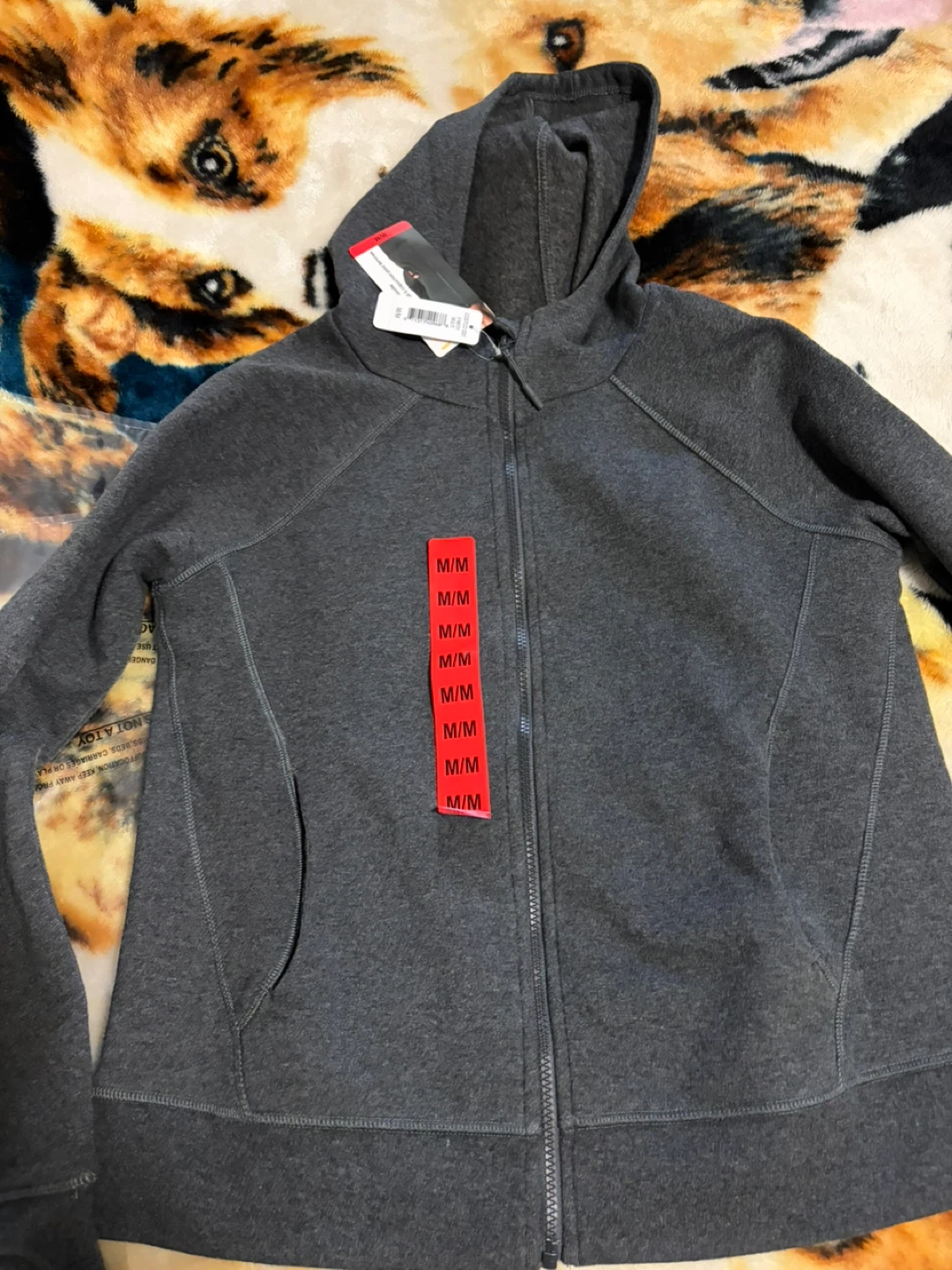Women's Grey Full Zip Hoodie - M/M - photo 2