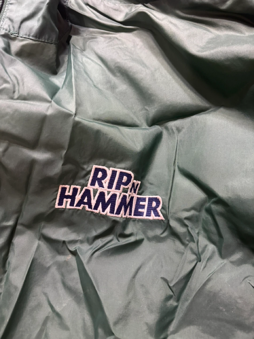 Rip N Hammer  Green Track Jacket