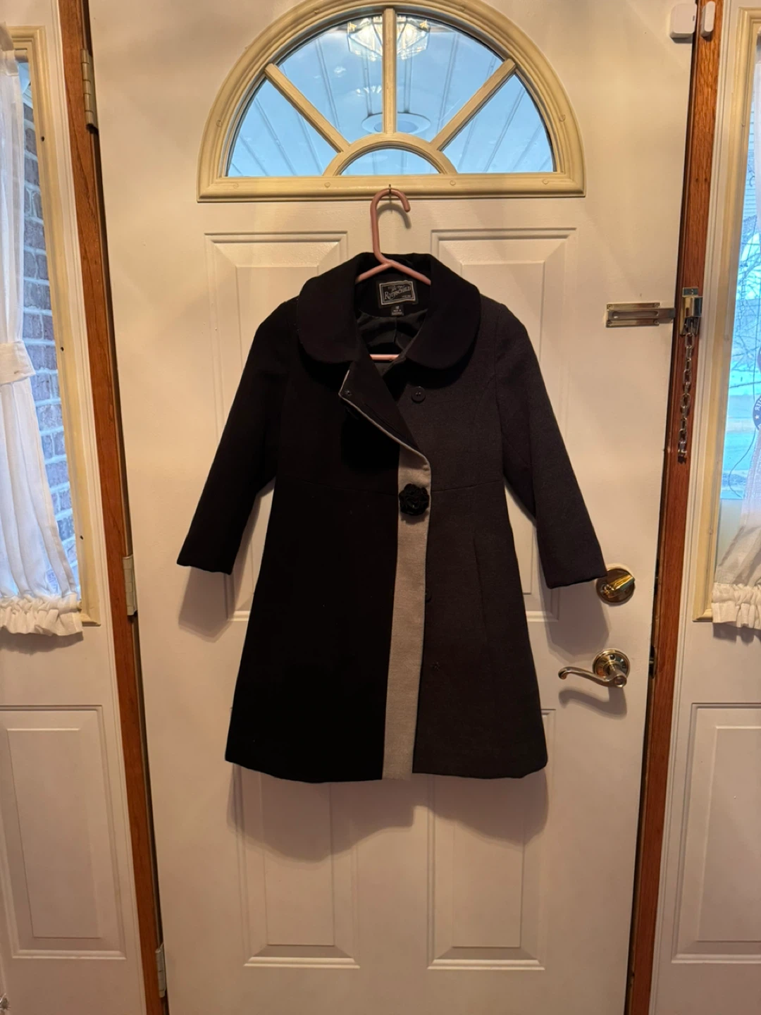 Retrospec'd Girls' Coat - Black & Gray - Size M - photo 2