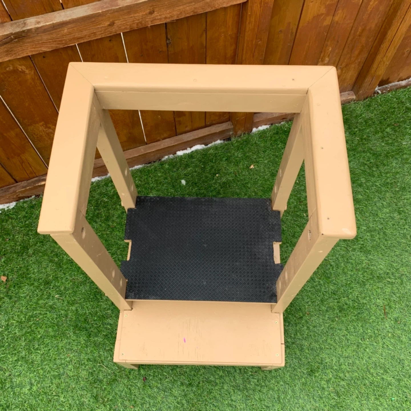 Kitchen Helper Stool Kids Step Stool Adjustable Wood Furniture - photo 4