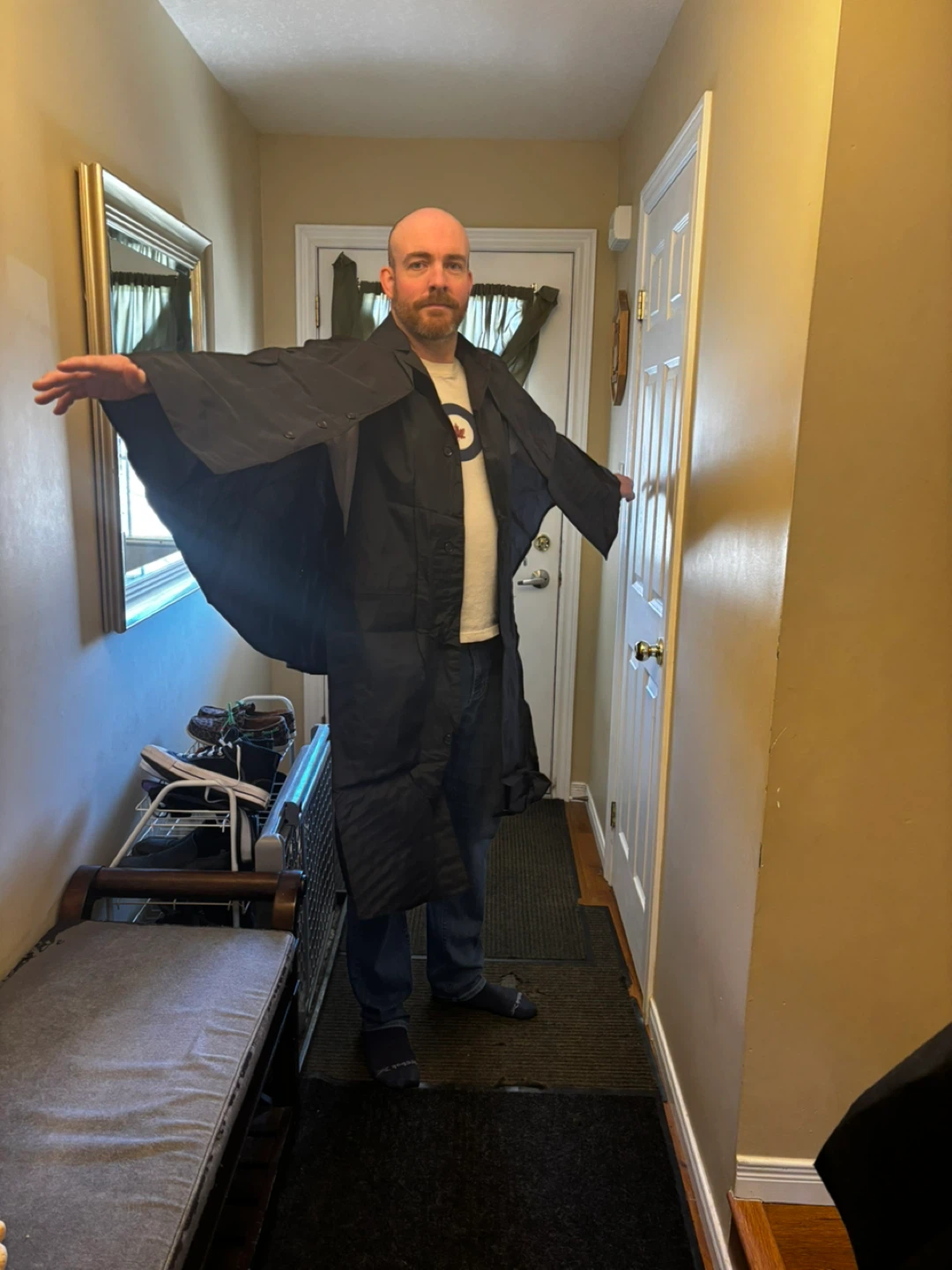 Black Cape/Coat - photo 2