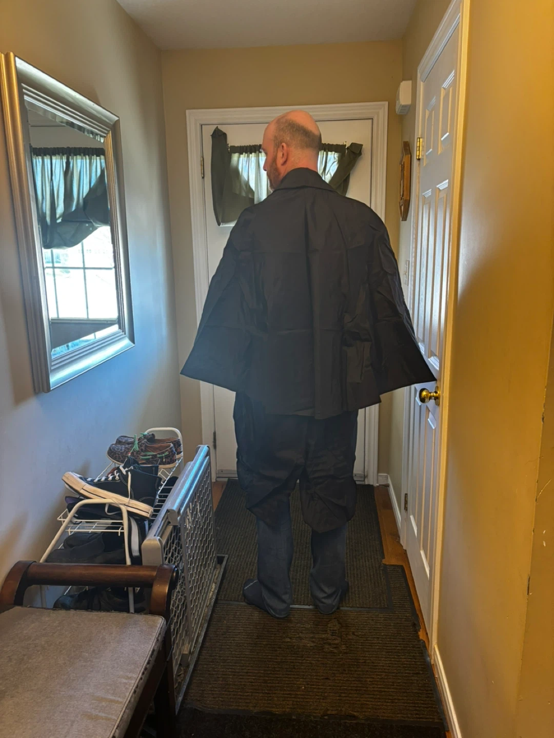 Black Cape/Coat - photo 3