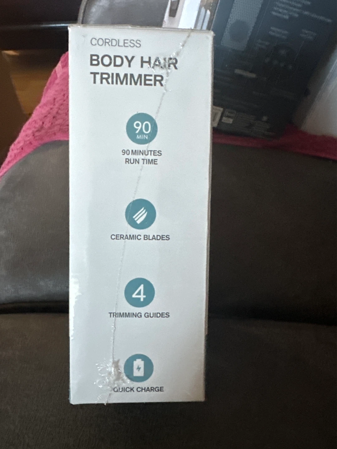Wet, dry, cordless body hair trimmer - photo 3