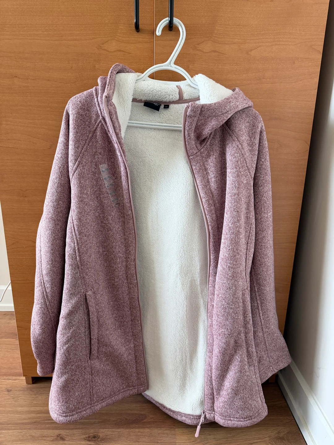 Women's Fleece Lined Zip-Up Hoodie