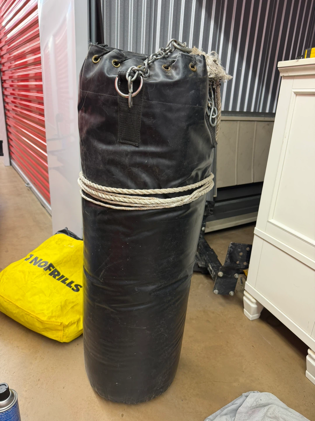 Heavy Duty Punching Bag with Chains