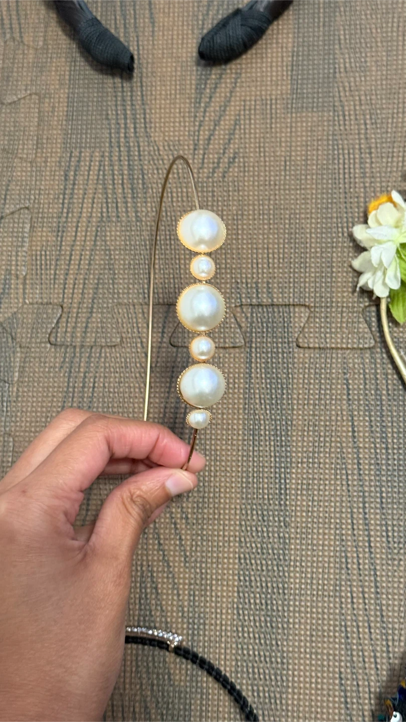 PART 3: Assorted Headbands - Pearl, Braided, Gemstone, Floral