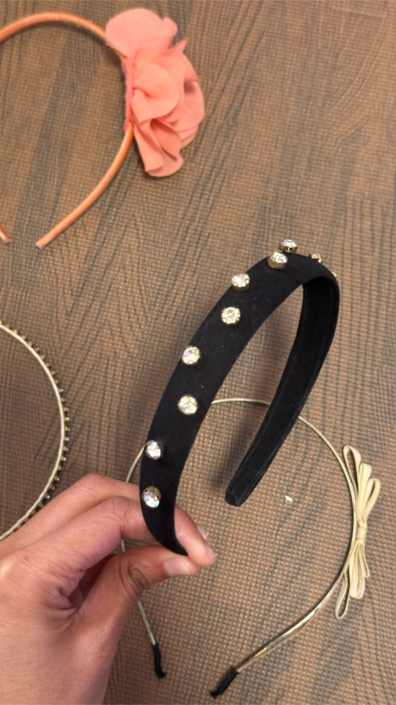 PART 3: Assorted Headbands - Pearl, Braided, Gemstone, Floral - photo 5