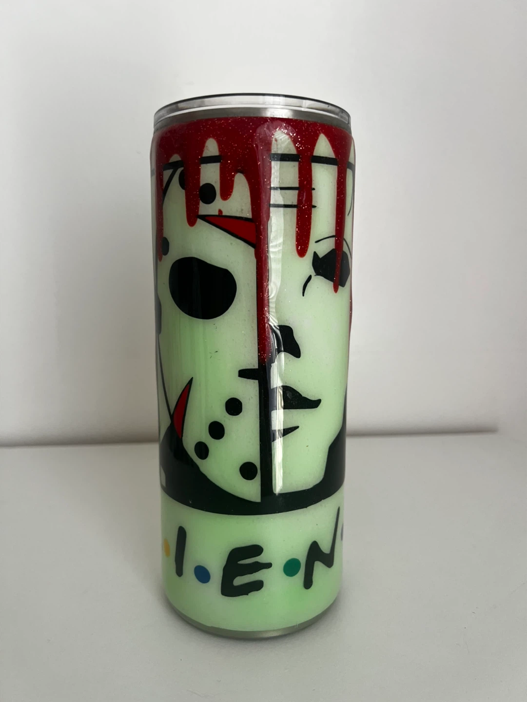 Horror Movie Characters Glow-in-the-Dark Tumbler