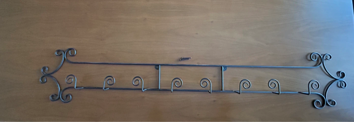 Metal Wall Plate Rack Hanger - photo 3