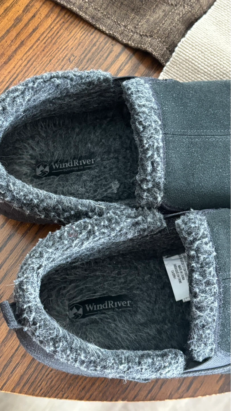 WindRiver Men's Slippers Size 12 Black - photo 3