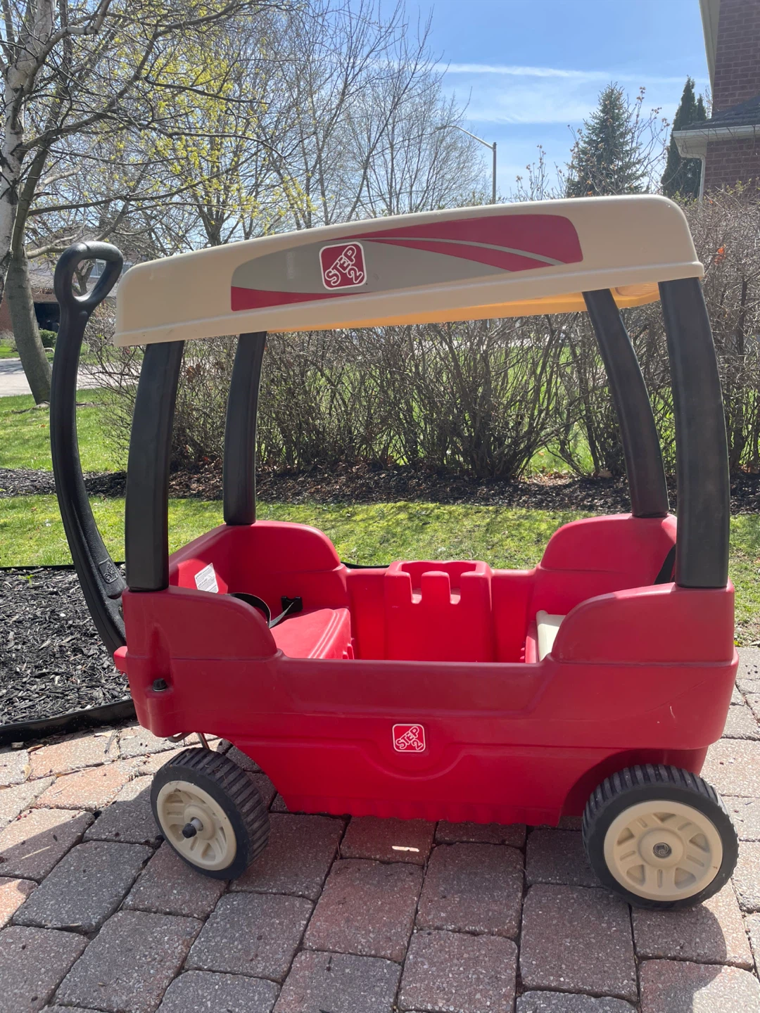 Step2 Red Wagon with Canopy!