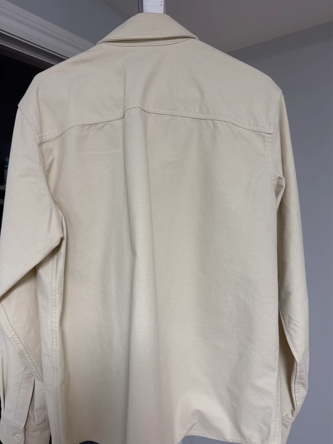 New - Uniqlo Men’s Jersey Long Sleeve Over Shirt - photo 4