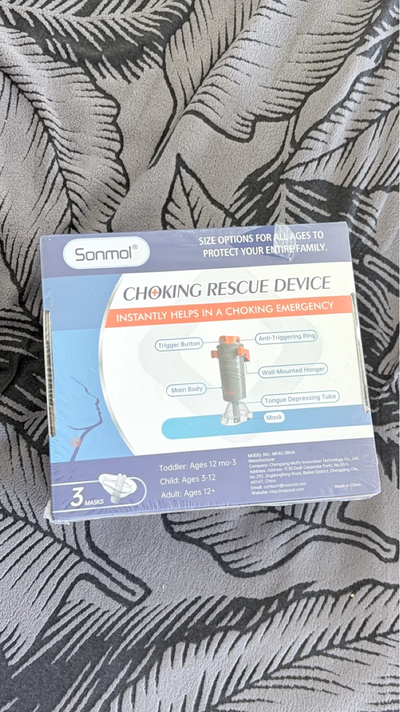 Sonmol Choking Rescue Device with 3 Masks - photo 2
