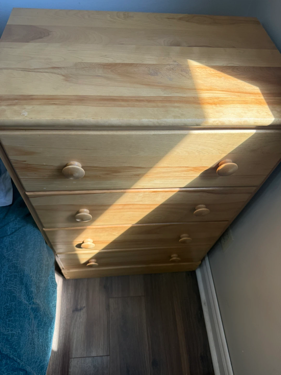 Real Wood 4-Drawer Dresser - photo 2
