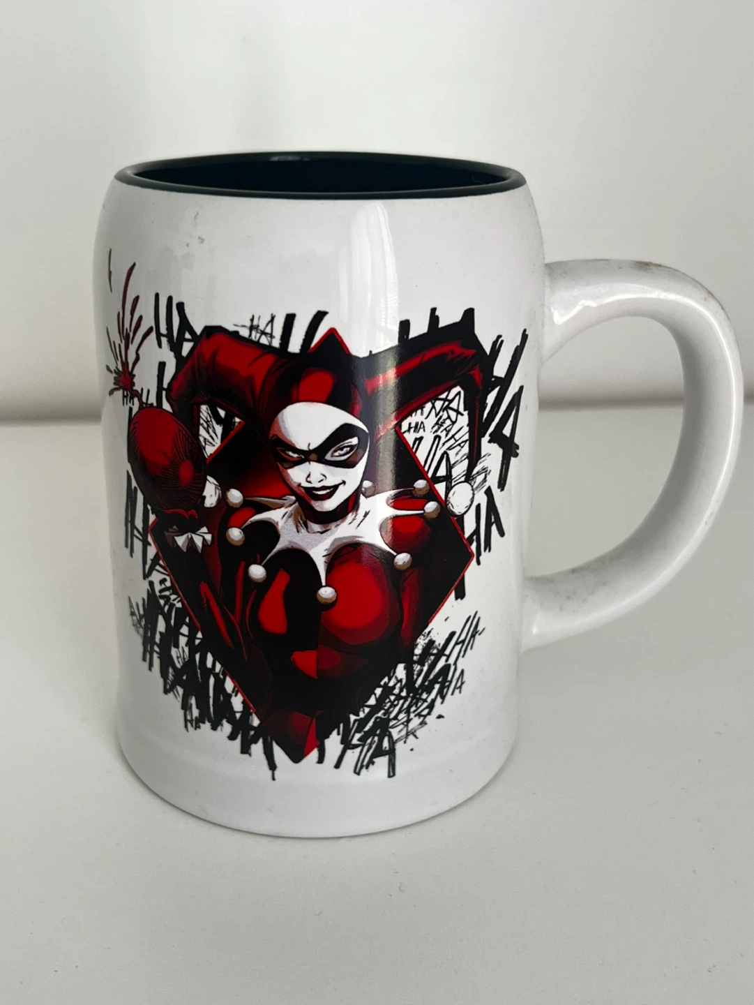 Harley Quinn "Ha Ha" Ceramic Mug