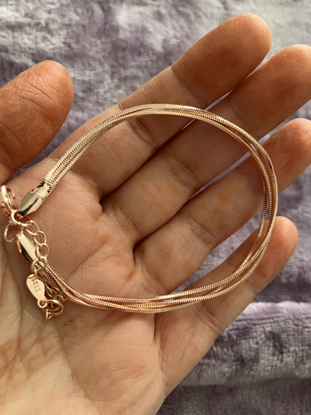 Flash sale ⚡️- Rose Gold Tone Snake Chain bracelet/ anklet