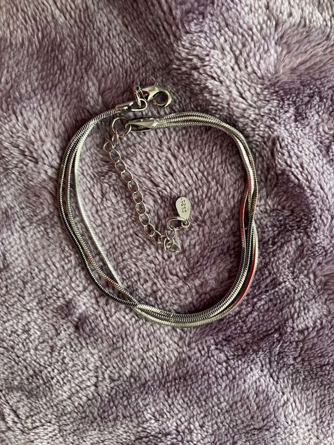 Sterling Silver Snake Chain Bracelet - photo 2