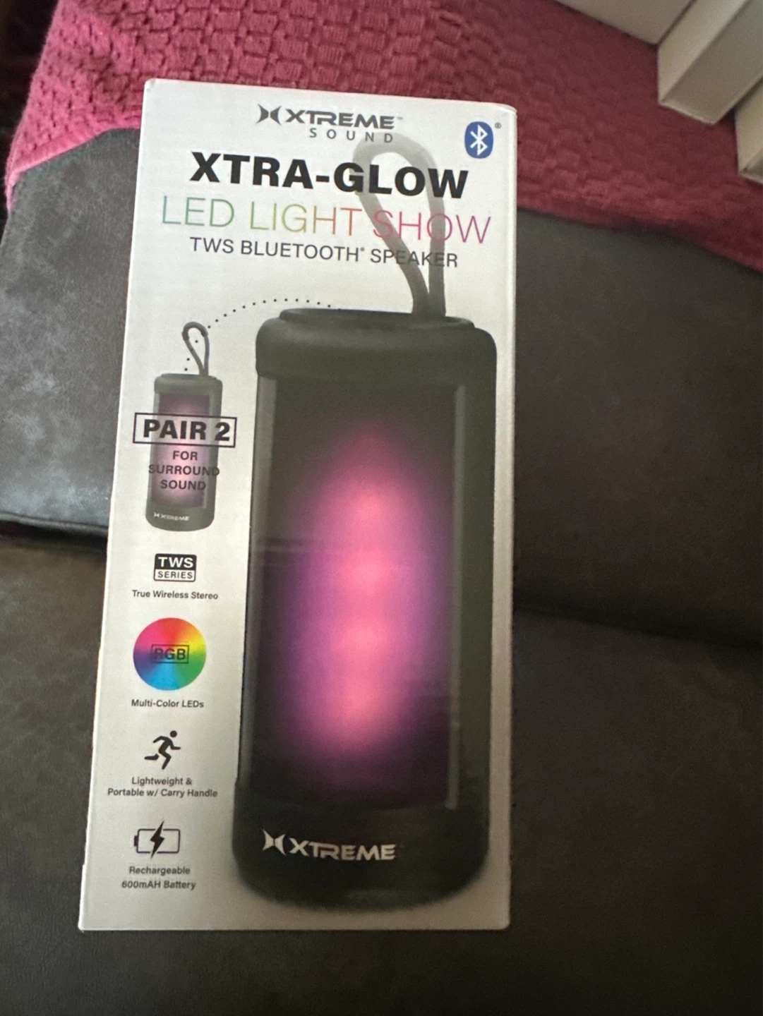Xtreme Xtra-Glow LED Light Show TWS Bluetooth Speaker - photo 2