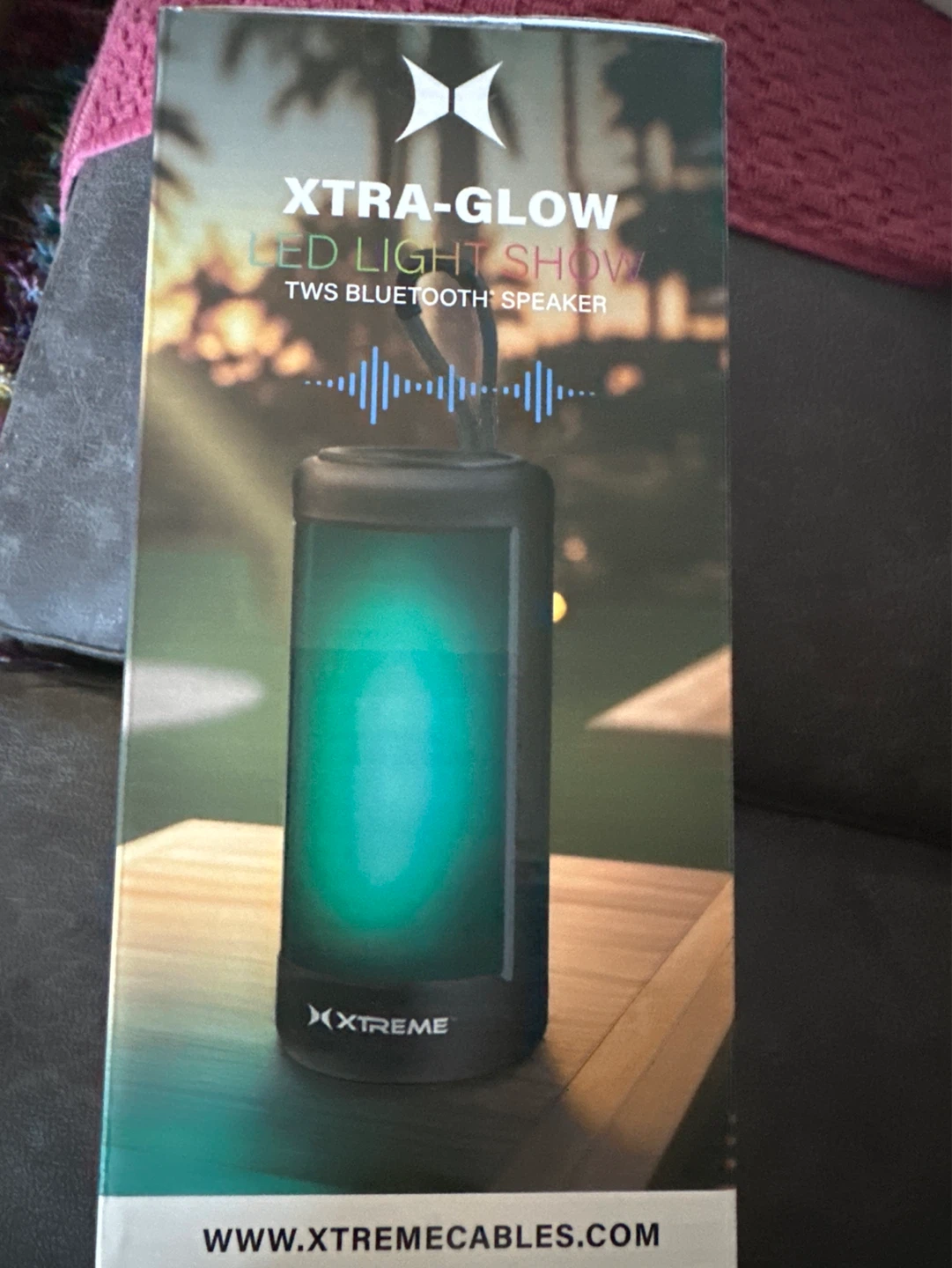 Xtreme Xtra-Glow LED Light Show TWS Bluetooth Speaker - photo 3