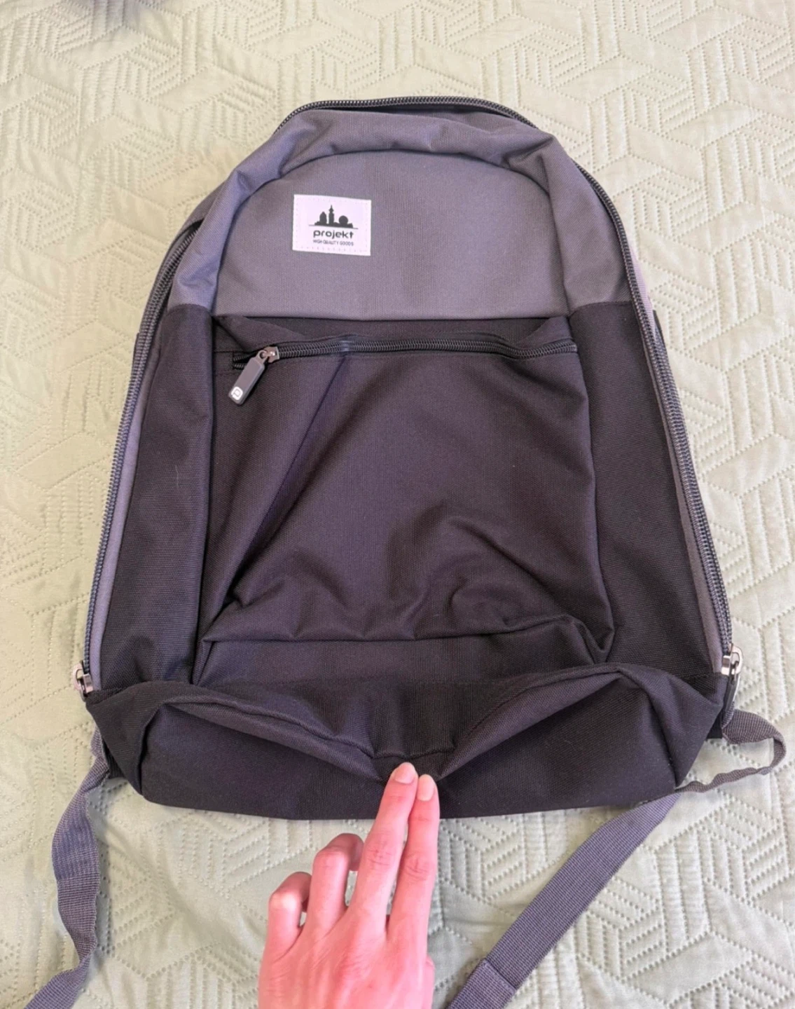 Projekt Klark Pack Backpack Black/Charcoal