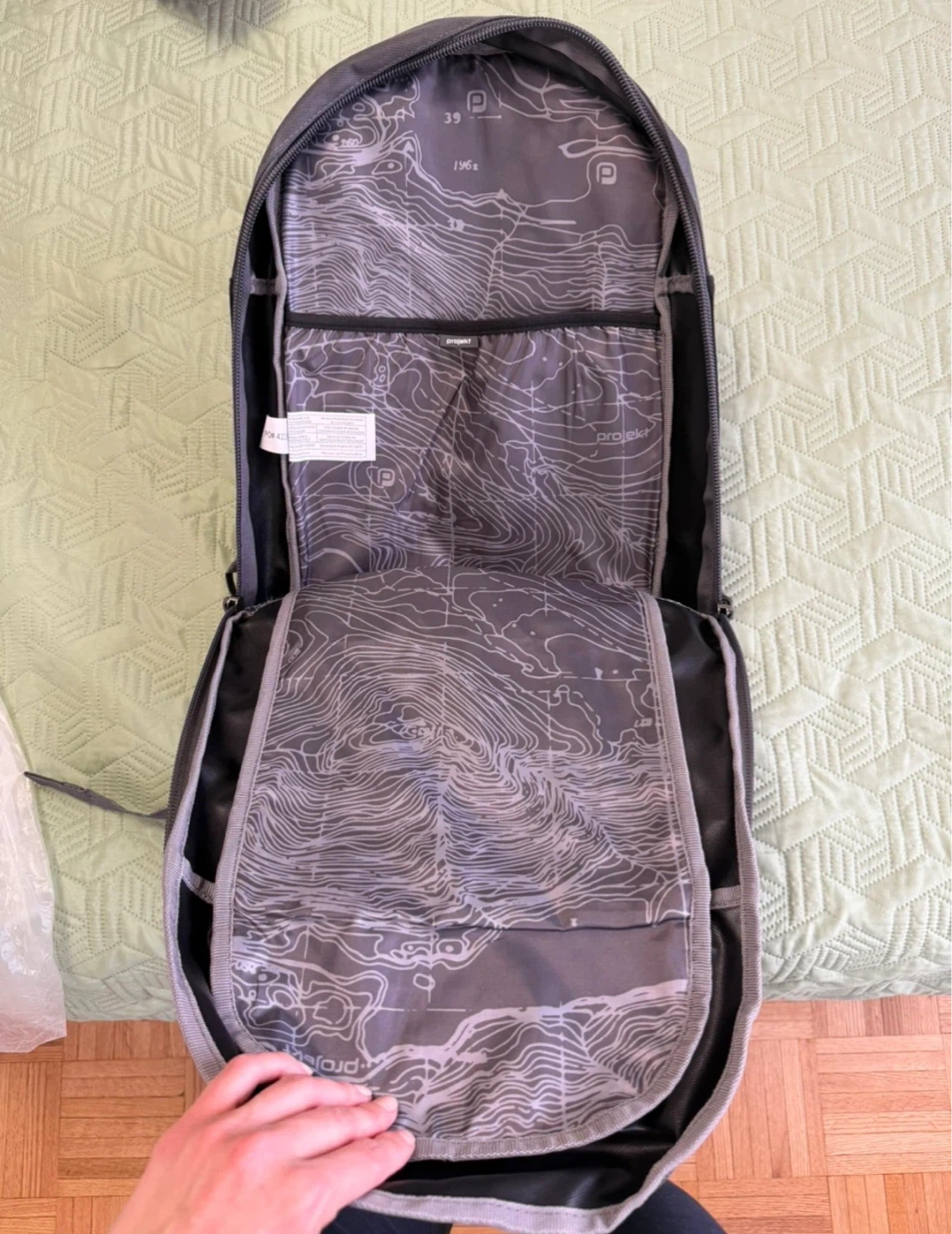 Projekt Klark Pack Backpack Black/Charcoal - photo 4