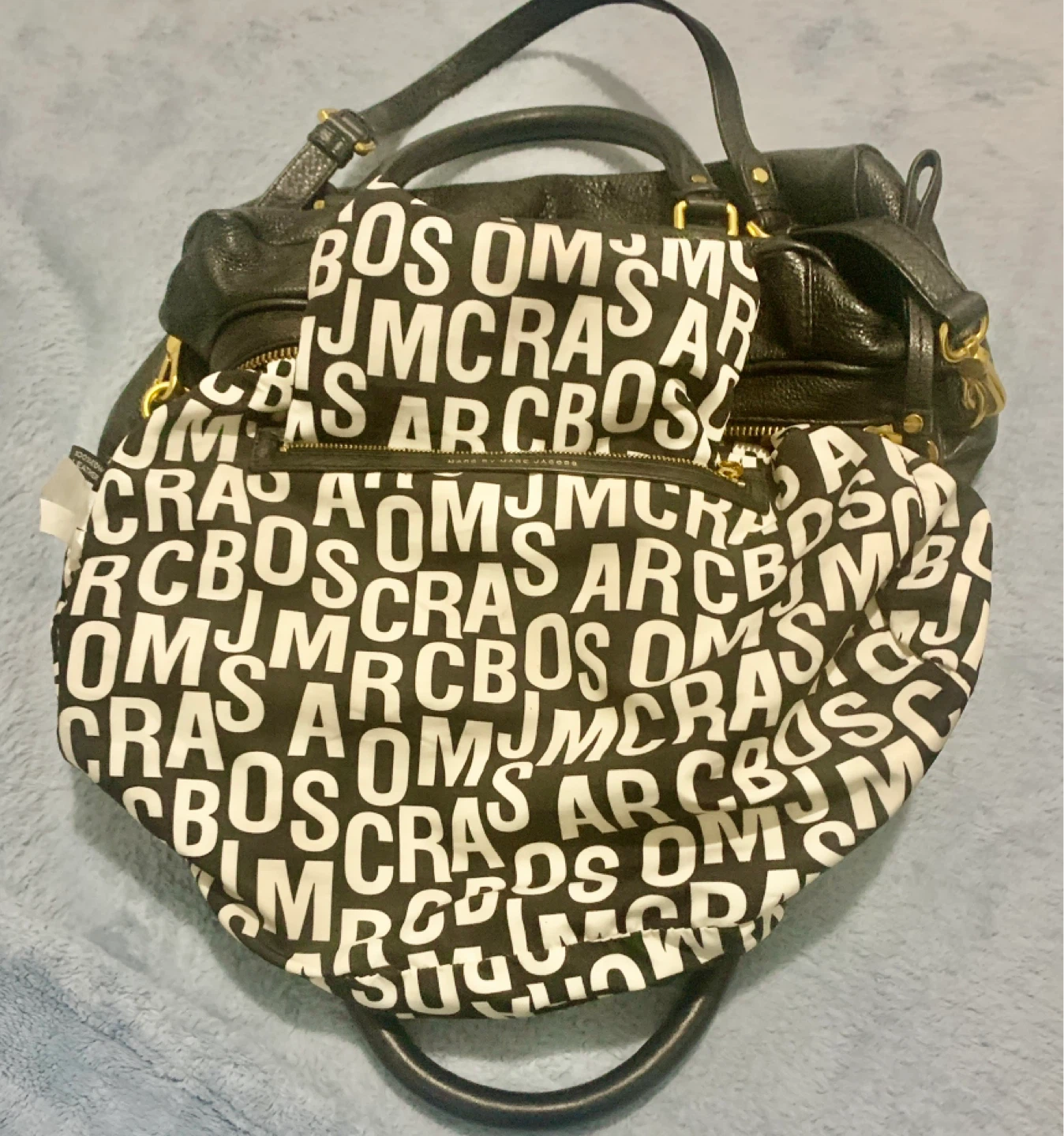 Marc by Marc Jacobs Black Leather Satchel Bag - photo 2