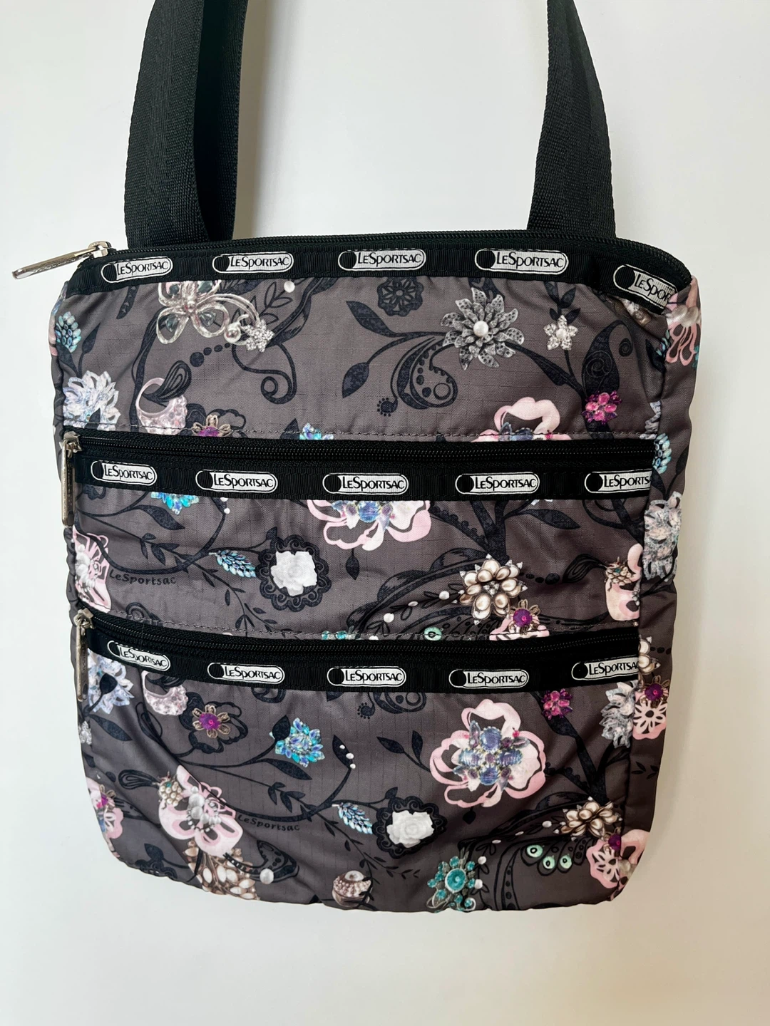 LeSportsac 3-zip crossbody bag