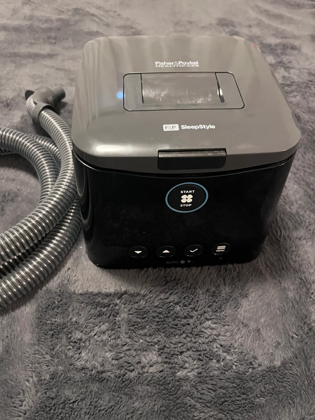 Fisher & Paykel SleepStyle CPAP Machine with Hose and Bag - photo 2
