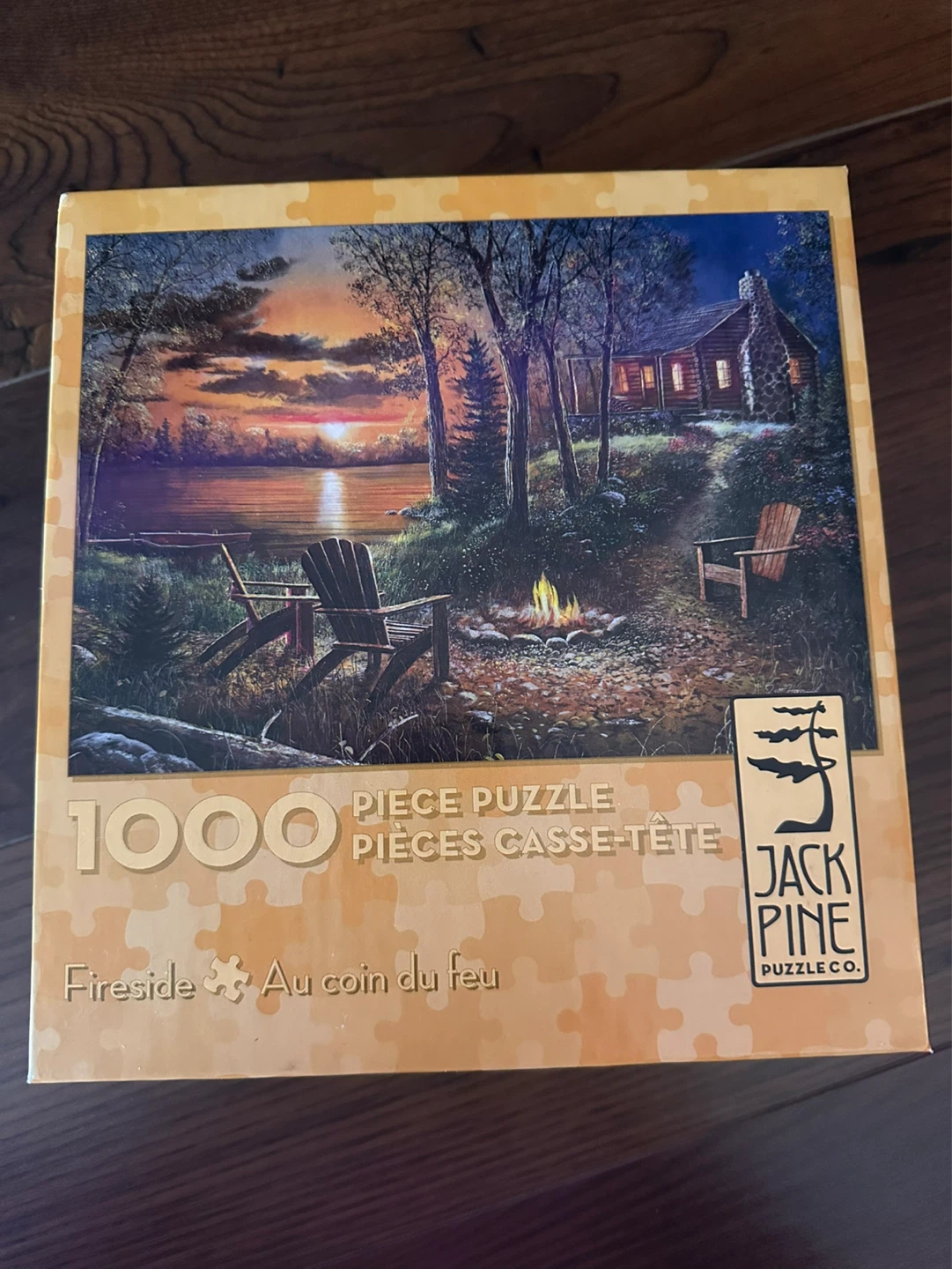 Jack Pine 1000 Piece Puzzle - Fireside