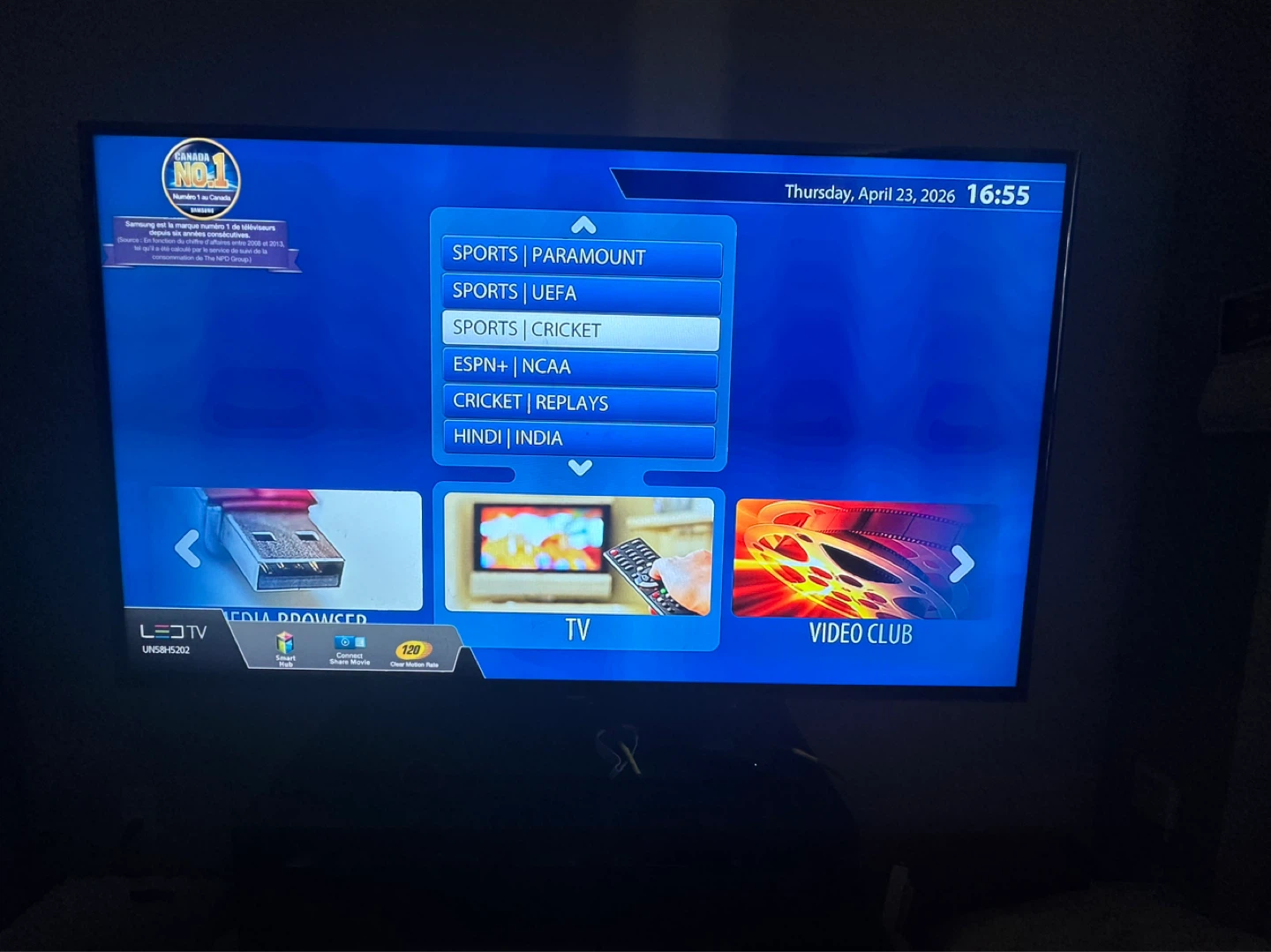 Samsung 58" LED Smart TV - UN58H5202