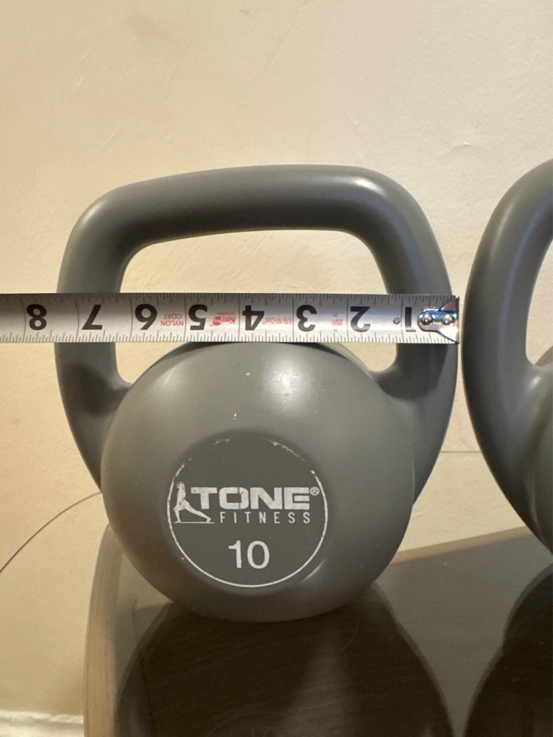 Tone Fitness 10lb Kettlebells (Pair) - photo 3