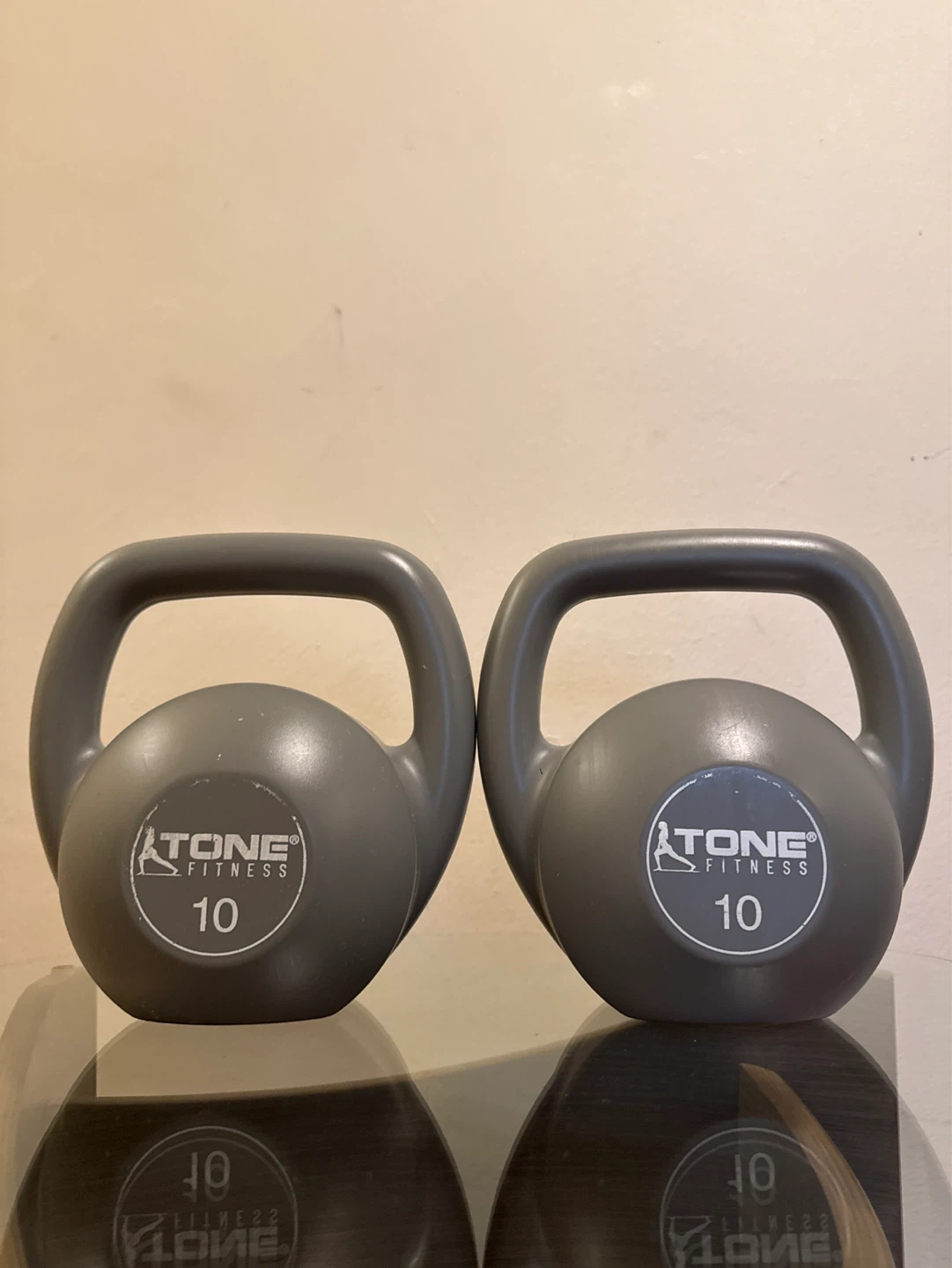 Tone Fitness 10lb Kettlebells (Pair)