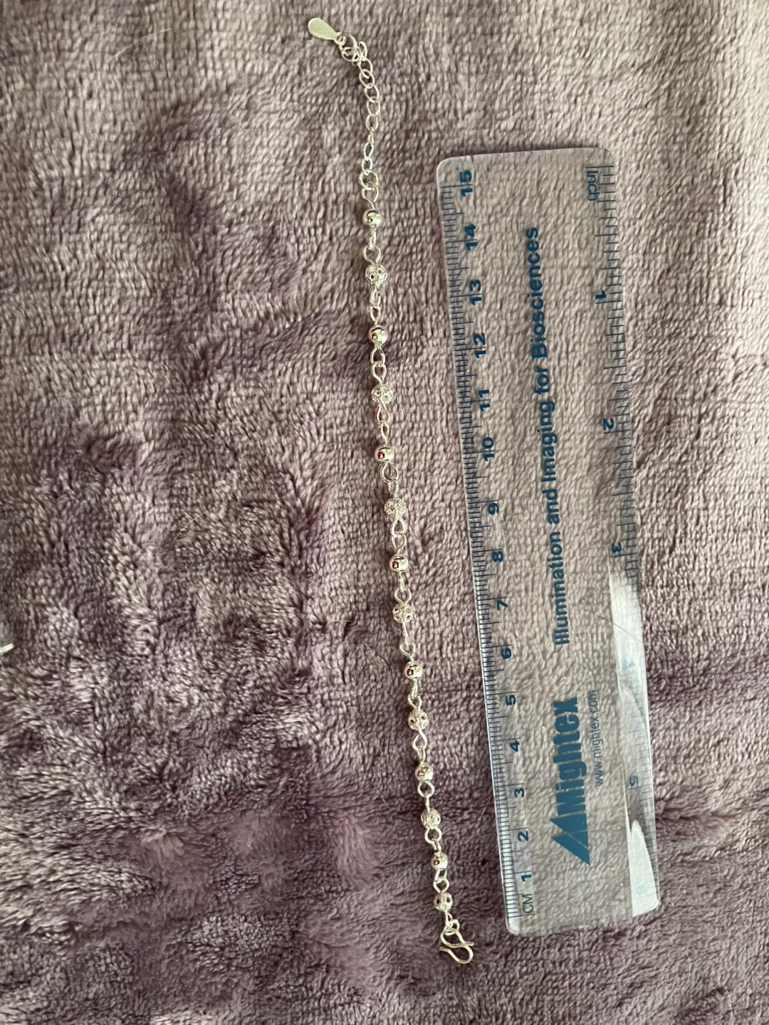 Sterling Silver Beaded Bracelet - photo 2