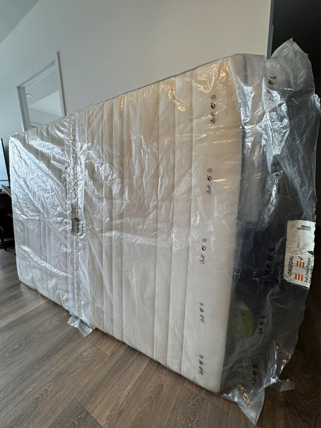 IKEA MORGEDAL Mattress- double size medium firm - photo 2