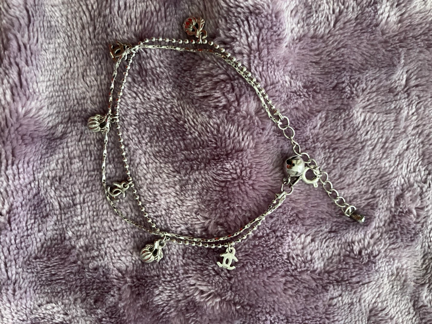 Silver-tone Charm Bracelets/ Anklets - photo 2