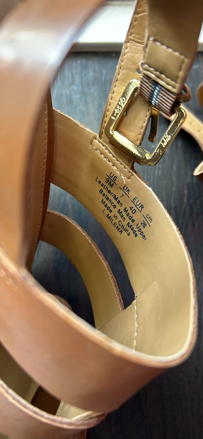 Leather Franco Sarto Women's Milena Platform Sandals - photo 2