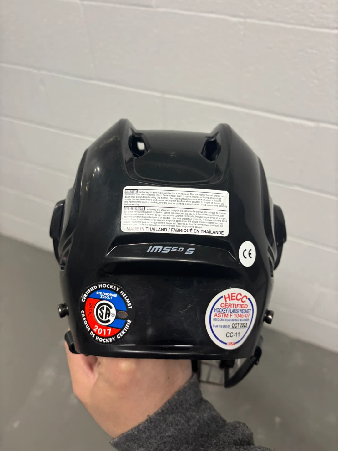 Bauer IMS 5.0 S Hockey Helmet with Cage - photo 3