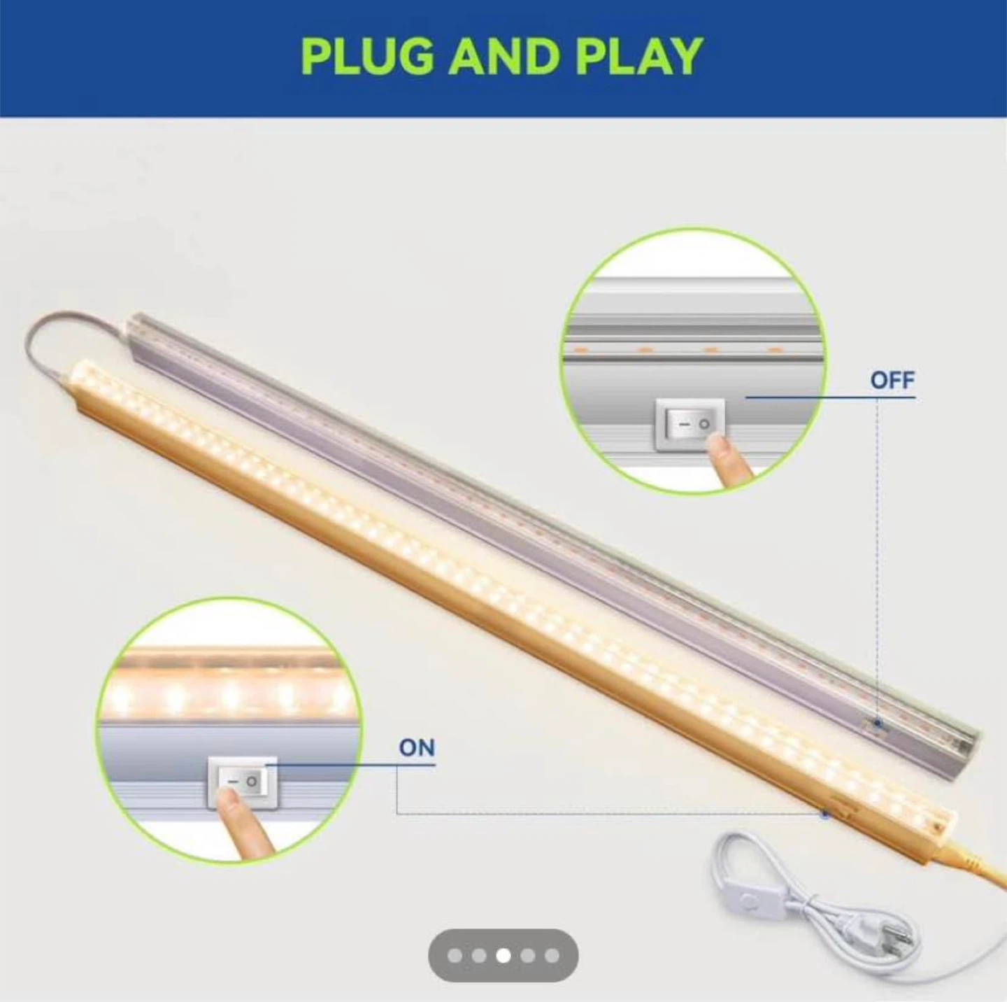 Monios-L LED Grow Light - 4ft - photo 4