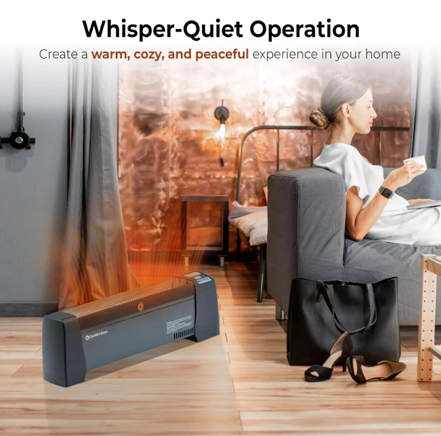 CZ650B 750/1500-Watt Electric Baseboard Heater - photo 4