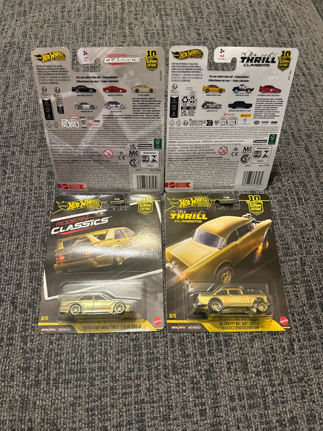 Hot Wheels Modern Classics & Thrill Climbers Car Lot - photo 2
