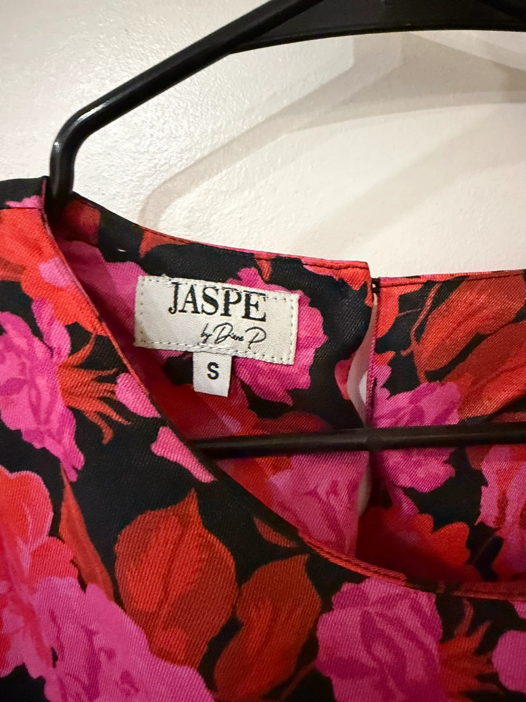 JASPE Floral Print Viscose Dress - Size S - photo 3