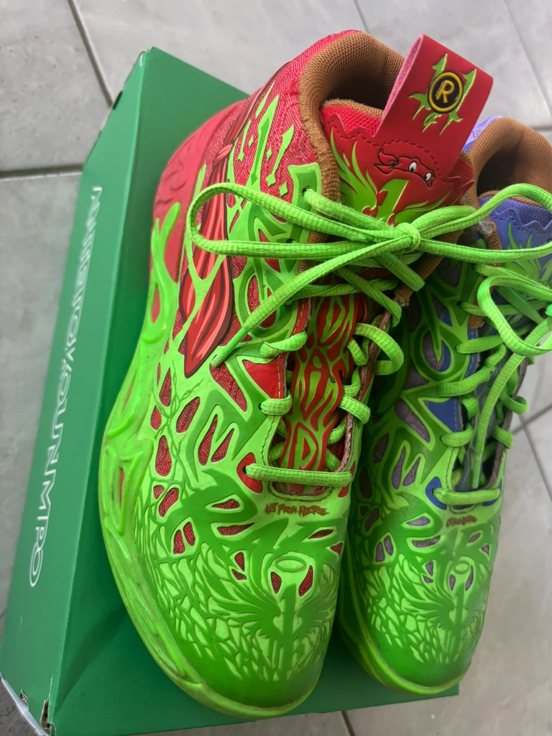 Puma LaMelo Ball MB.04 Teenage Mutant Ninja Turtles Shoes - photo 2